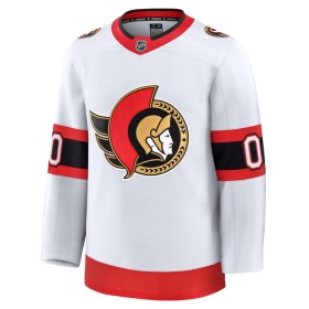 Dresovi Ottawa Senators 2024-25 Fanatics Premium Custom Gostujući Bijela - Muške